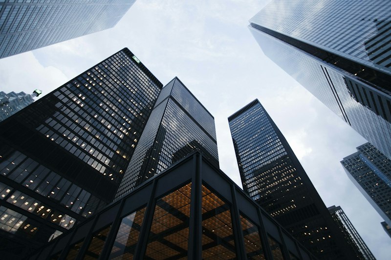 Corporate office facade